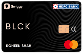 Swiggy HDFC Bank BLCK Credit Card